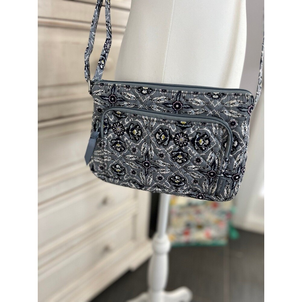 Vera Bradley Carson Crossbody in Plaza Tile #230